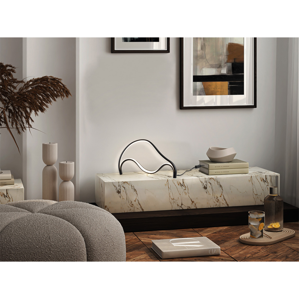 DANZA- SOBREMESA NEGRO