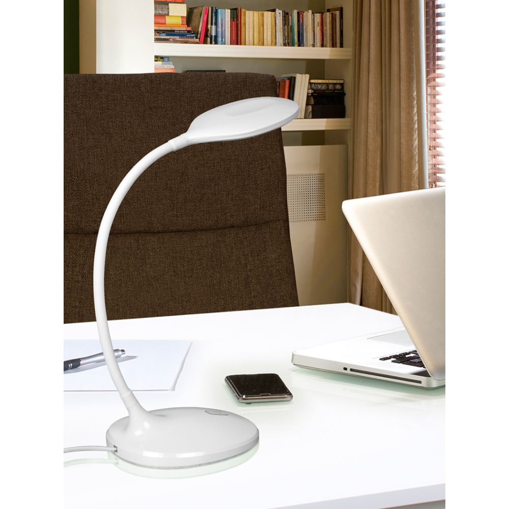 SOBREMESA LED ?SCOOP? BLANCO