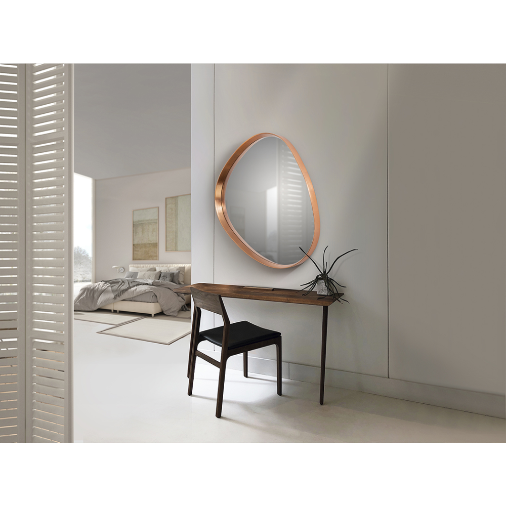 JULIE- ESPEJO PEQUE?O ORO ROSA