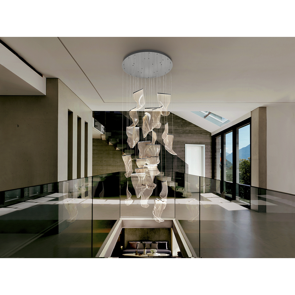 VELOS- LAMPARA 24L CROMO