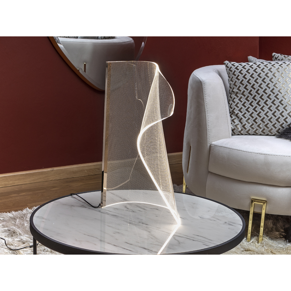 VELOS- SOBREMESA ORO ROSA