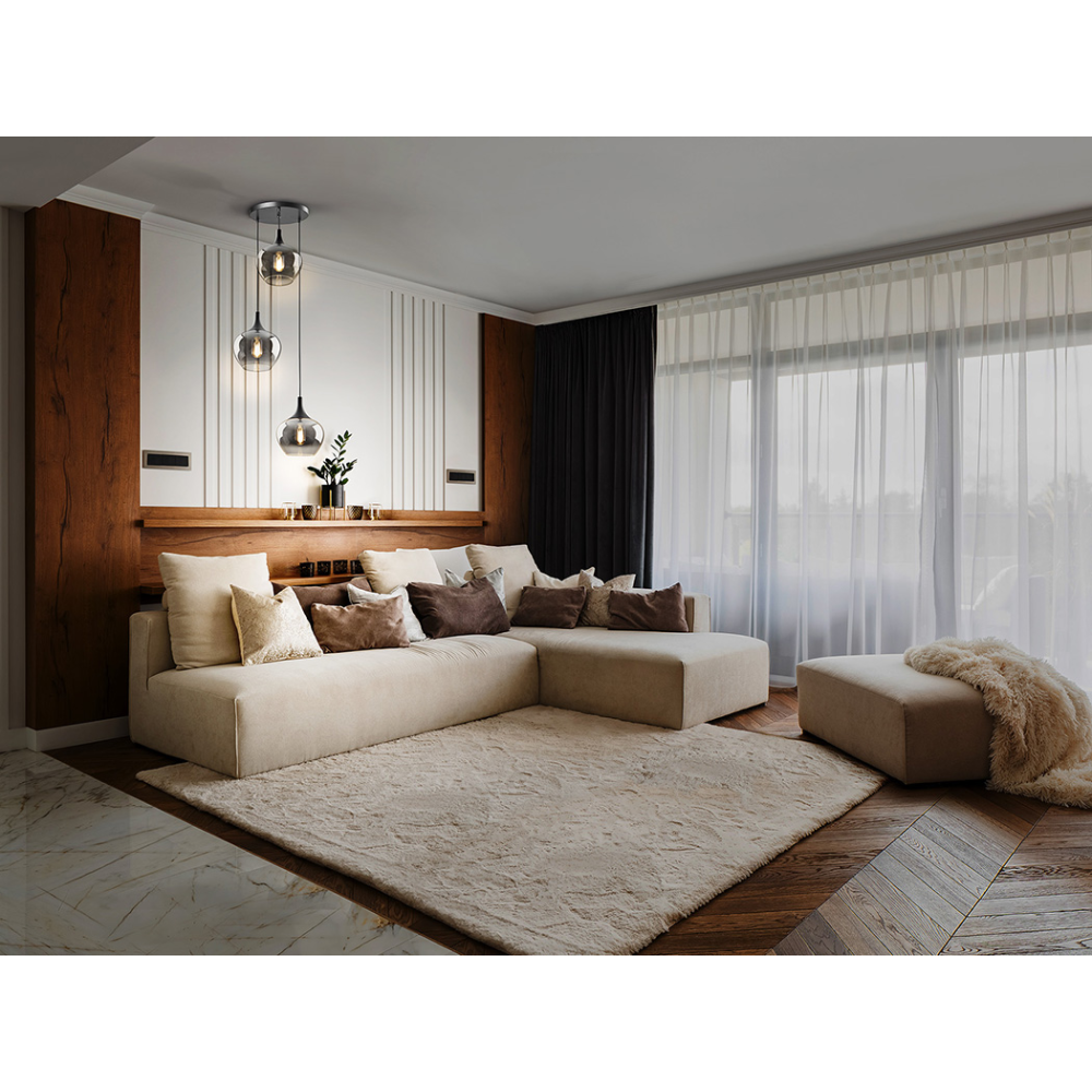 OPAZ-LAMPARA 3L NEGRO/SMOKE