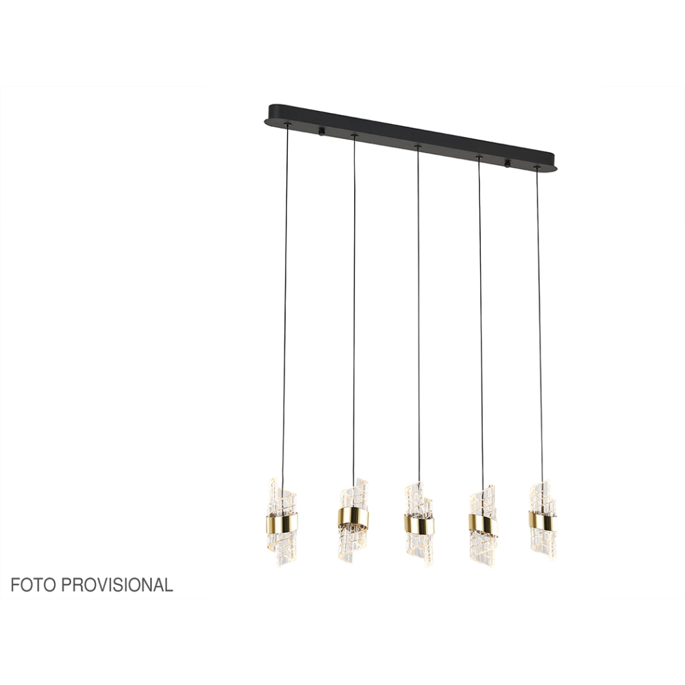 ILIADA-LAMPARA 5L NEGRO-ORO