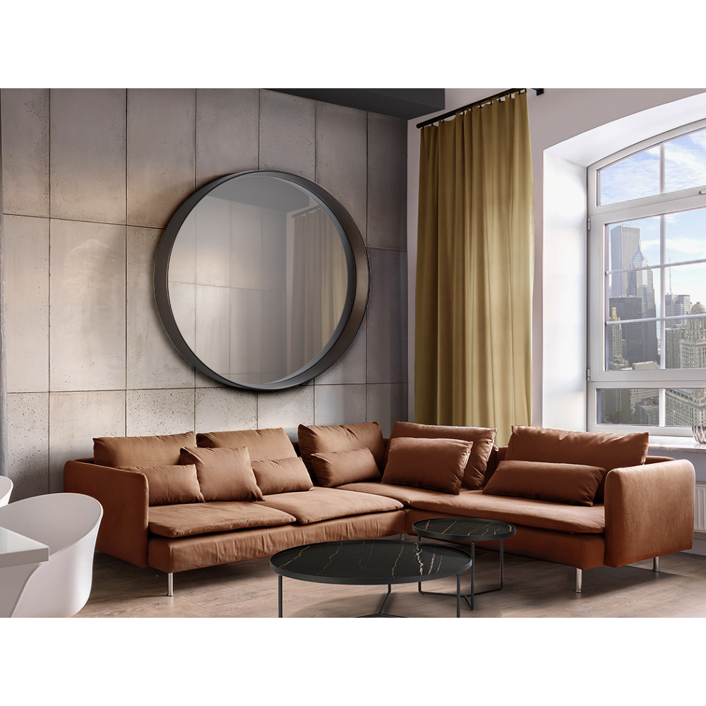 MIA- ESPEJO BRONCE OSCURO