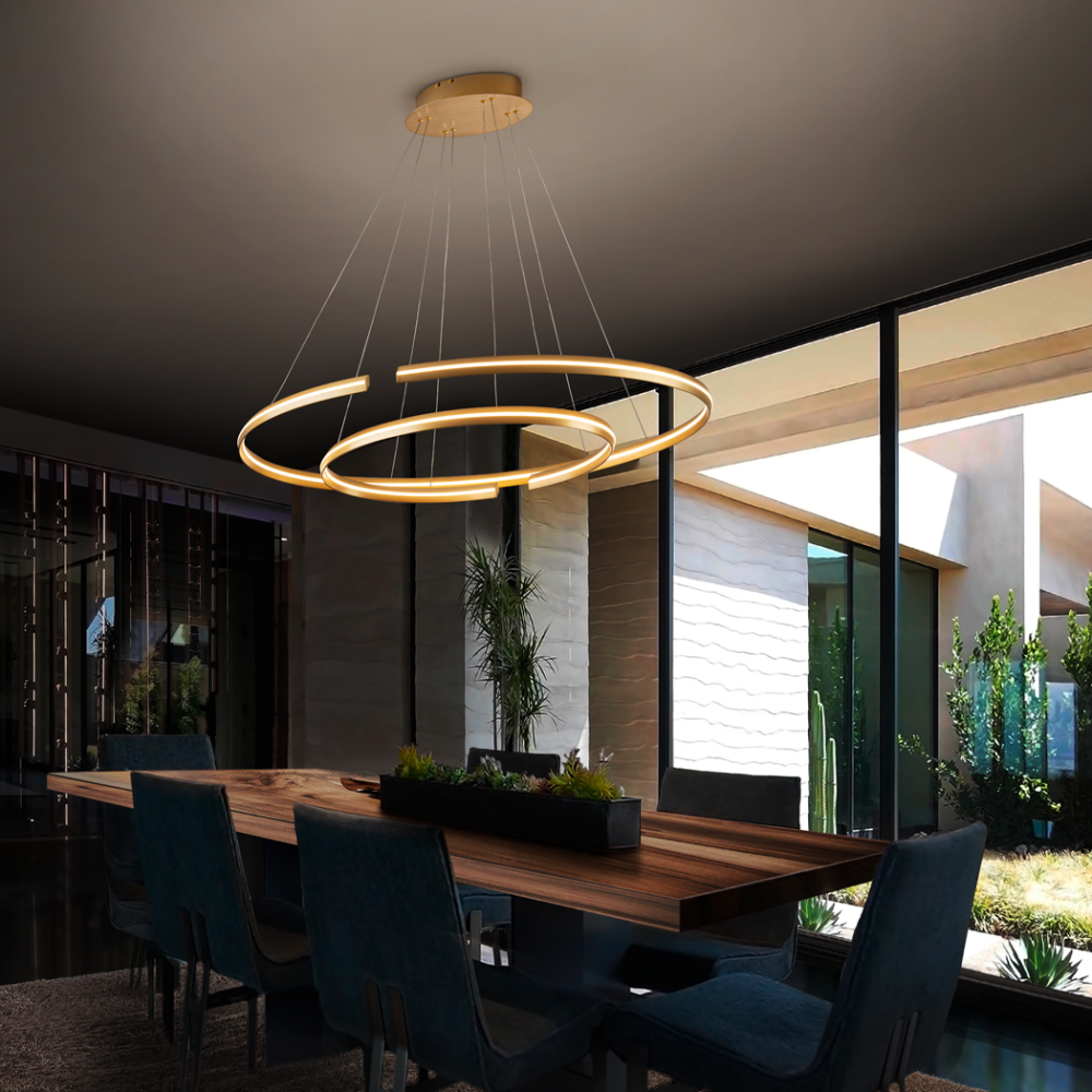 LAMPARA GRANDE?ELIPSE? ORO DIM