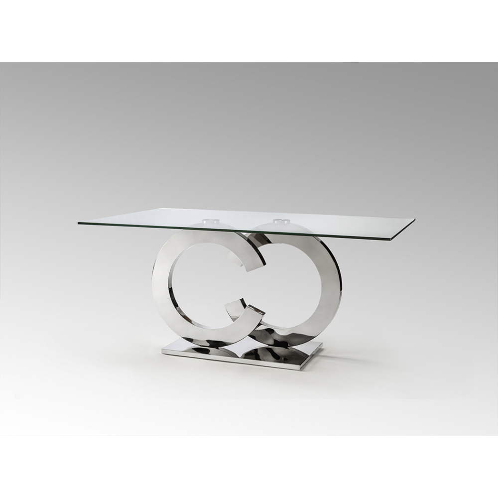 CASANDRA-MESA COMEDOR ACERO