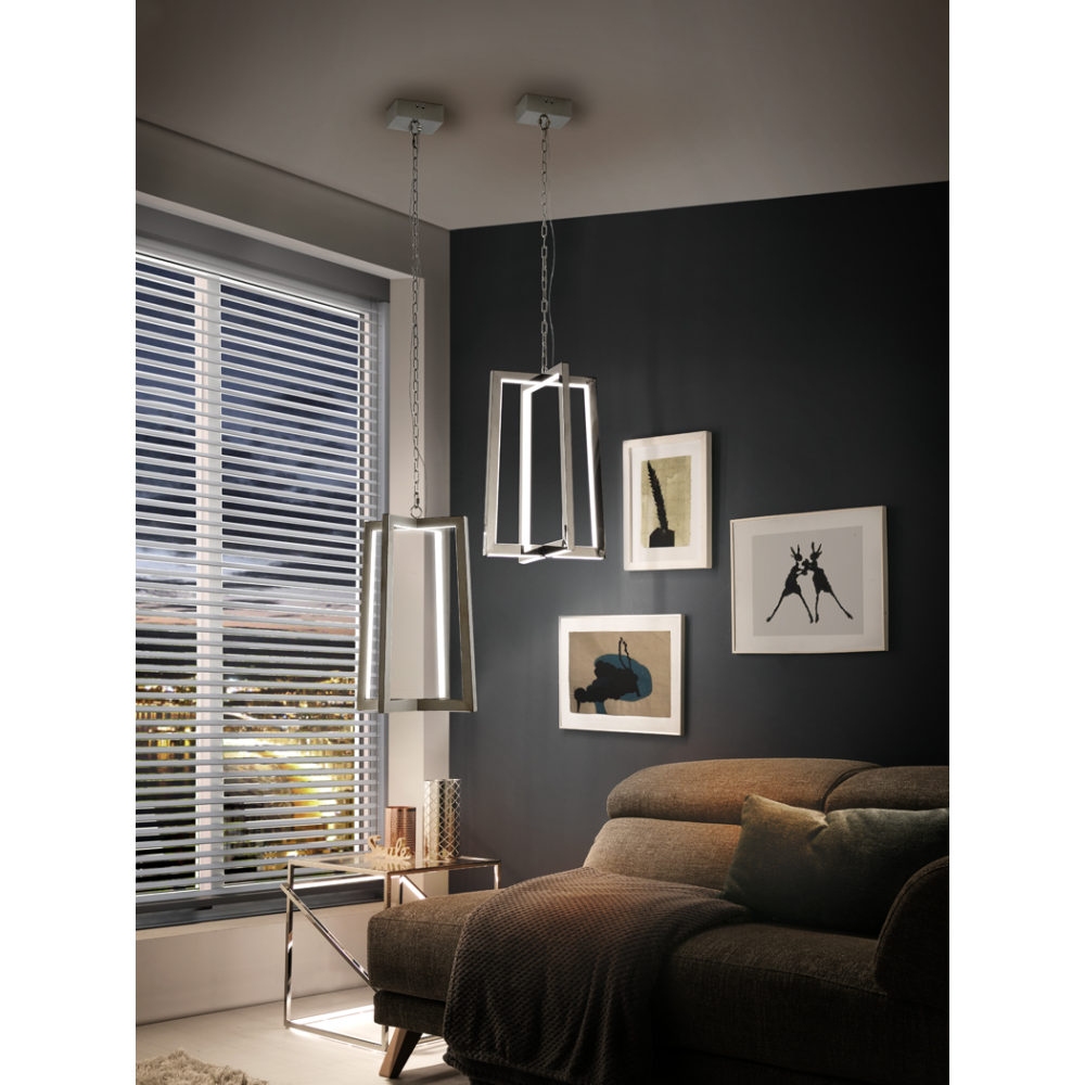 LAMPARA ?KUMA? INOX.LED