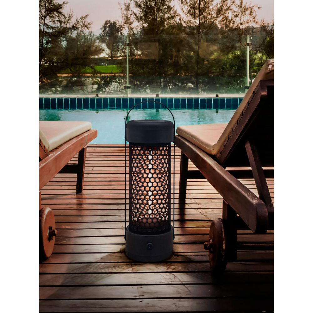 ESTUFA FAROL?HEAT BLACK?1200W