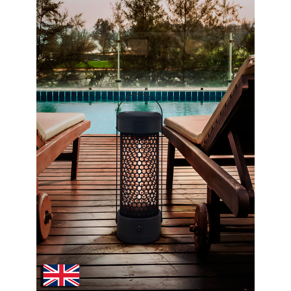 ESTUFA FAROL?HEAT BLACK?1200W