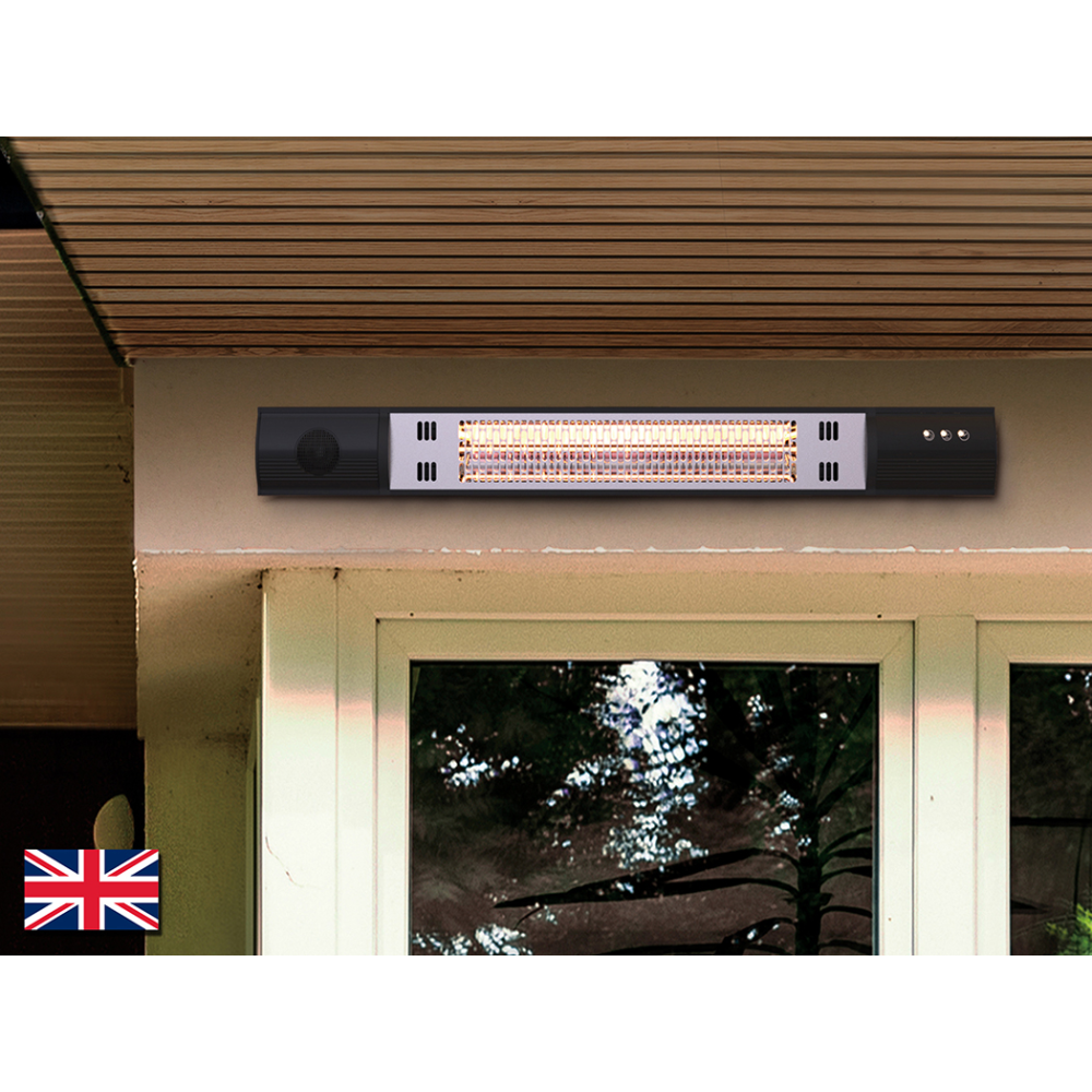 ESTUFA PARED ?HEAT MUSIC? 1500W