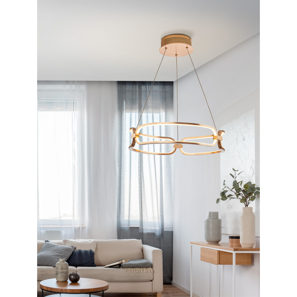 COLETTE-LAMPARA LED ?47 ORO ROSA
