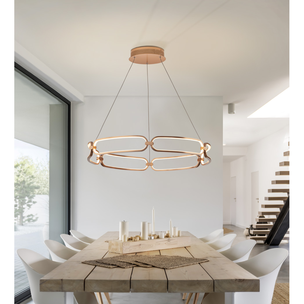 COLETTE- LAMPARA ?80 ORO ROSA