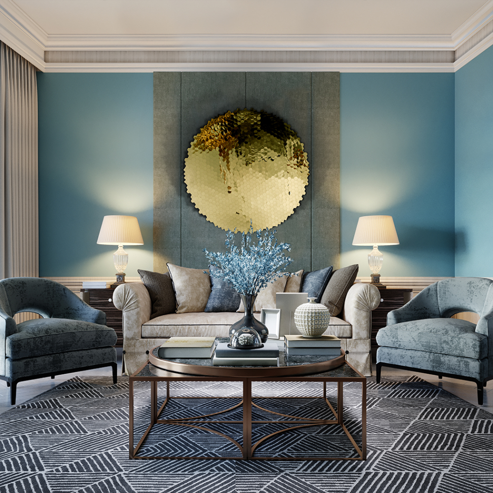 MATRIX- BAJORRELIEVE ACERO DORADO