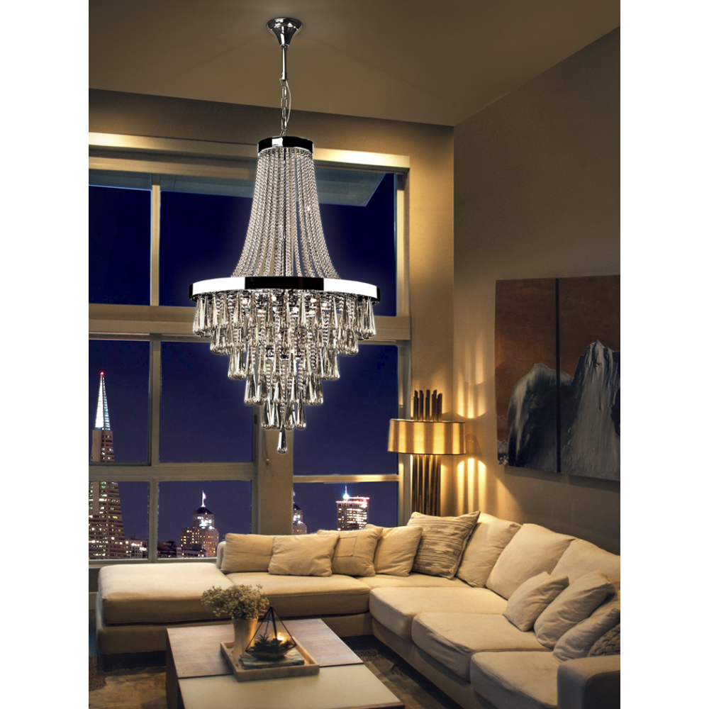 LAMPARA 22L?PALACE? MET/CRIST.