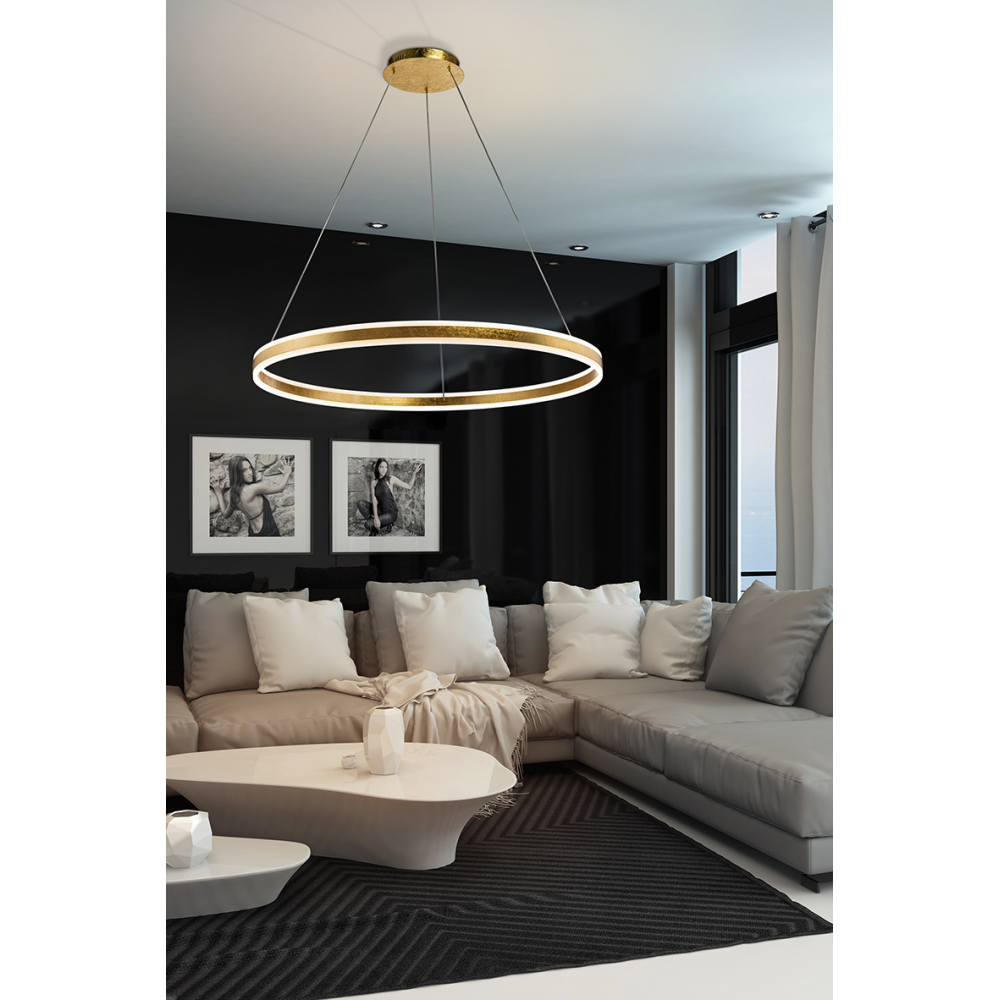 HELIA- LAMPARA LED ORO 100D