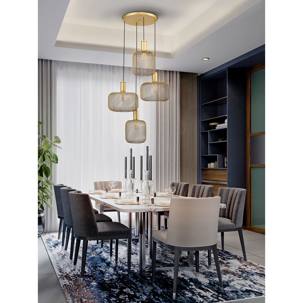 OSIRIS- LAMPARA 4L ORO