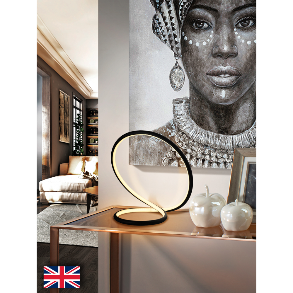 INFINITO -SOBREMESA NEGRO UK