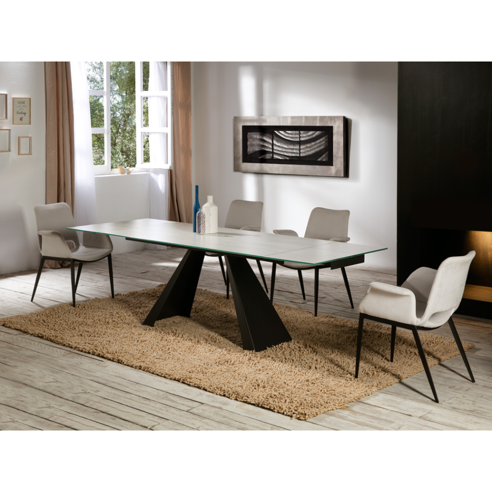 MESA COMEDOR EXT.?ALAI? BLANCA