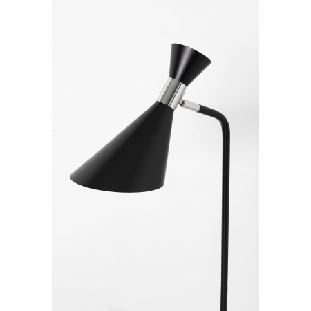 LÁMPARA DE SUELO DE METAL BLANCO. 28*20,5*140 CM