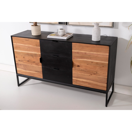 APARADOR 2 PUERTAS Y 3 CAJONES 140X40X80 CM