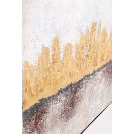 PINTURA AL ÓLEO, MARCO PLATA 120X160X3,5 CM