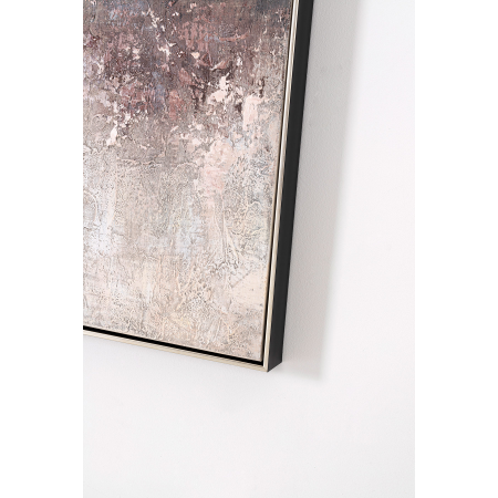 PINTURA AL ÓLEO, MARCO PLATA 120X160X3,5 CM