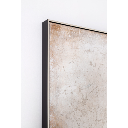 PINTURA AL ÓLEO, MARCO PLATA 120X160X3,5 CM