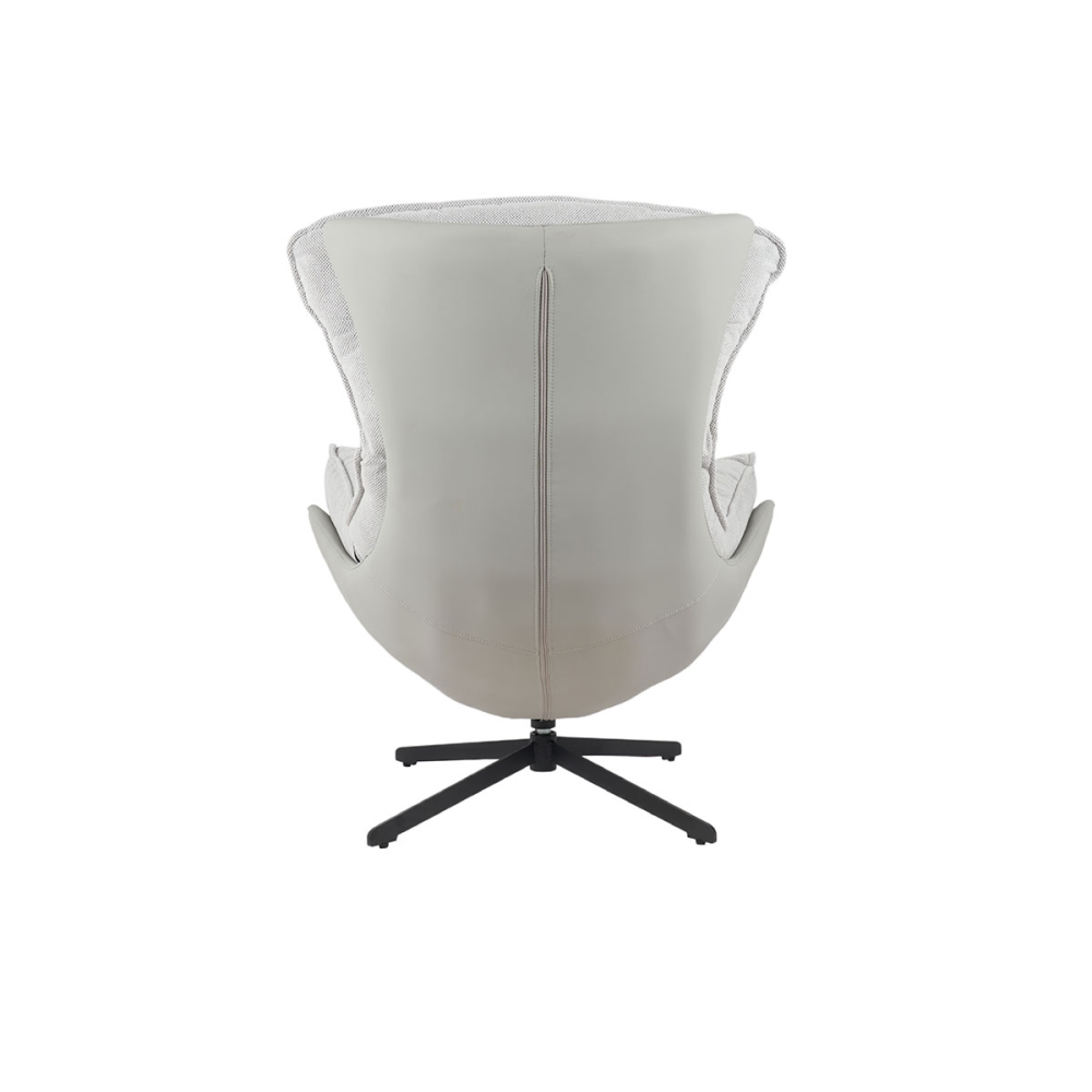 SILLON HANS GIRATORIO 360º. TAPIZADO BEIGE (ANTIMANCHAS Y ANTIARAÑAZOS MASCOTAS) 102*102*87 CM