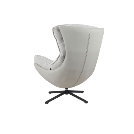 SILLON HANS GIRATORIO 360º. TAPIZADO BEIGE (ANTIMANCHAS Y ANTIARAÑAZOS MASCOTAS) 102*102*87 CM