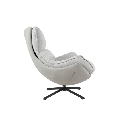 SILLON HANS GIRATORIO 360º. TAPIZADO BEIGE (ANTIMANCHAS Y ANTIARAÑAZOS MASCOTAS) 102*102*87 CM