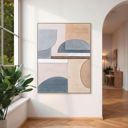 CUADRO OLEO CON MARCO 120*160 CM.