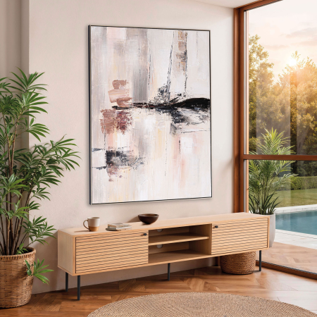 CUADRO OLEO CON MARCO 120*160 CM.