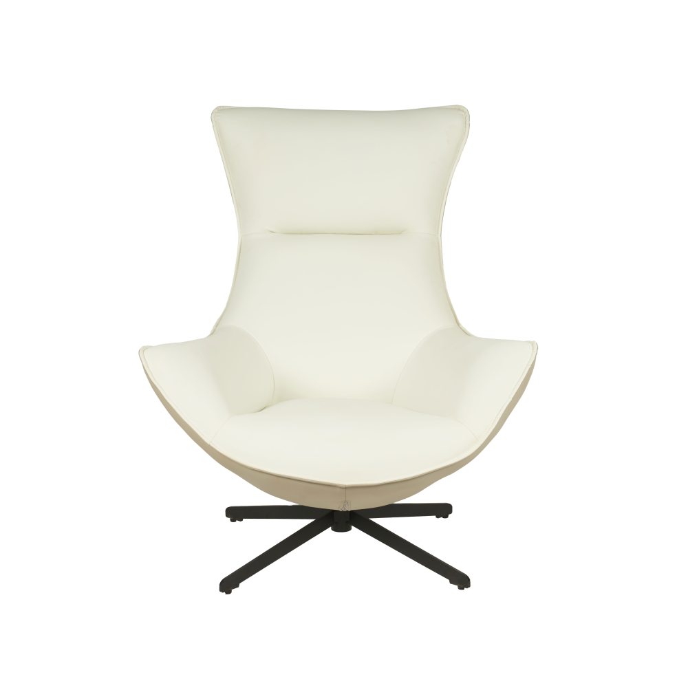 SILLON HANS GIRATORIO 360º. TAPIZADO BEIGE (ANTIMANCHAS, IGNIFUGO, ANTIARAÑAZOS MASCOTAS) 102*102*87 CM