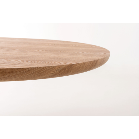 MESA COMEDOR CHAPA ROBLE, TAPA OVALADA 200*90*75CM