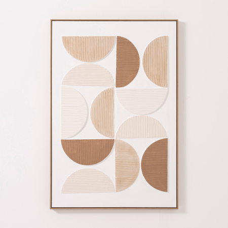 CUADRO OLEO 80*120 CM. MARCO MADERA