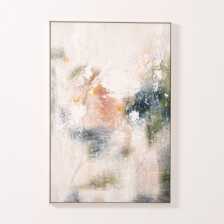 CUADRO OLEO 80*120 CM. MARCO MADERA