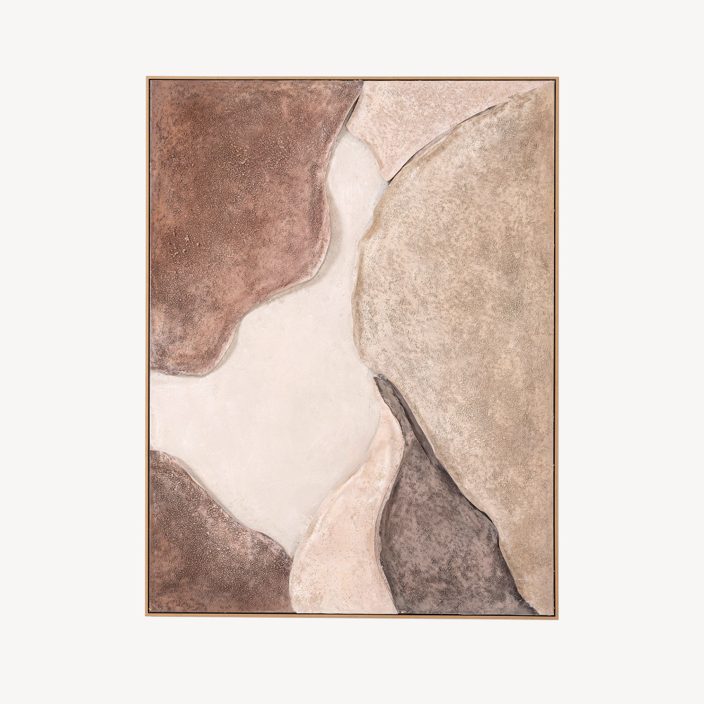 CUADRO OLEO 120*160 CM, MARCO MADERA