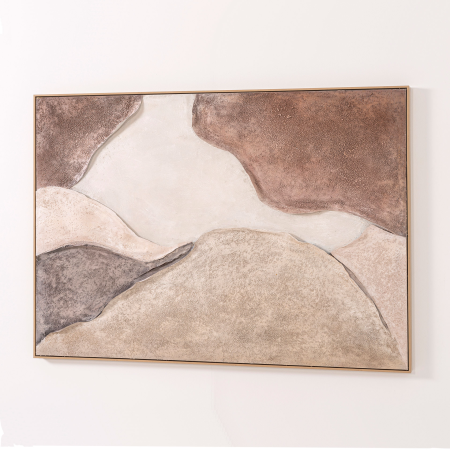 CUADRO OLEO 120*160 CM, MARCO MADERA