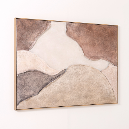 CUADRO OLEO 120*160 CM, MARCO MADERA