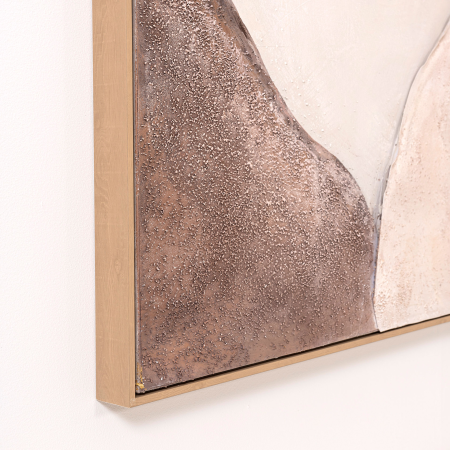 CUADRO OLEO 120*160 CM, MARCO MADERA