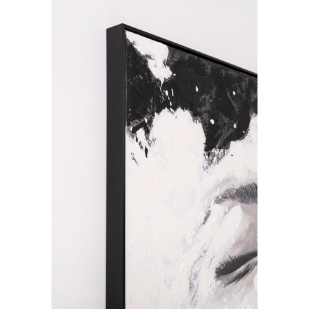 CUADRO OLEO 150*150 CM CON MARCO MADERA