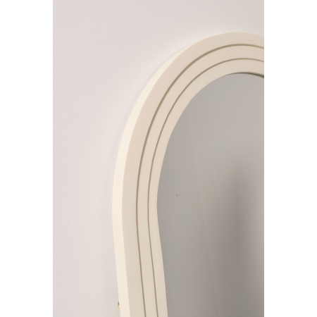 ESPEJO EXTRA GRANDE 180*80 CM. MARCO MADERA PINTADO EN BLANCO HUESO