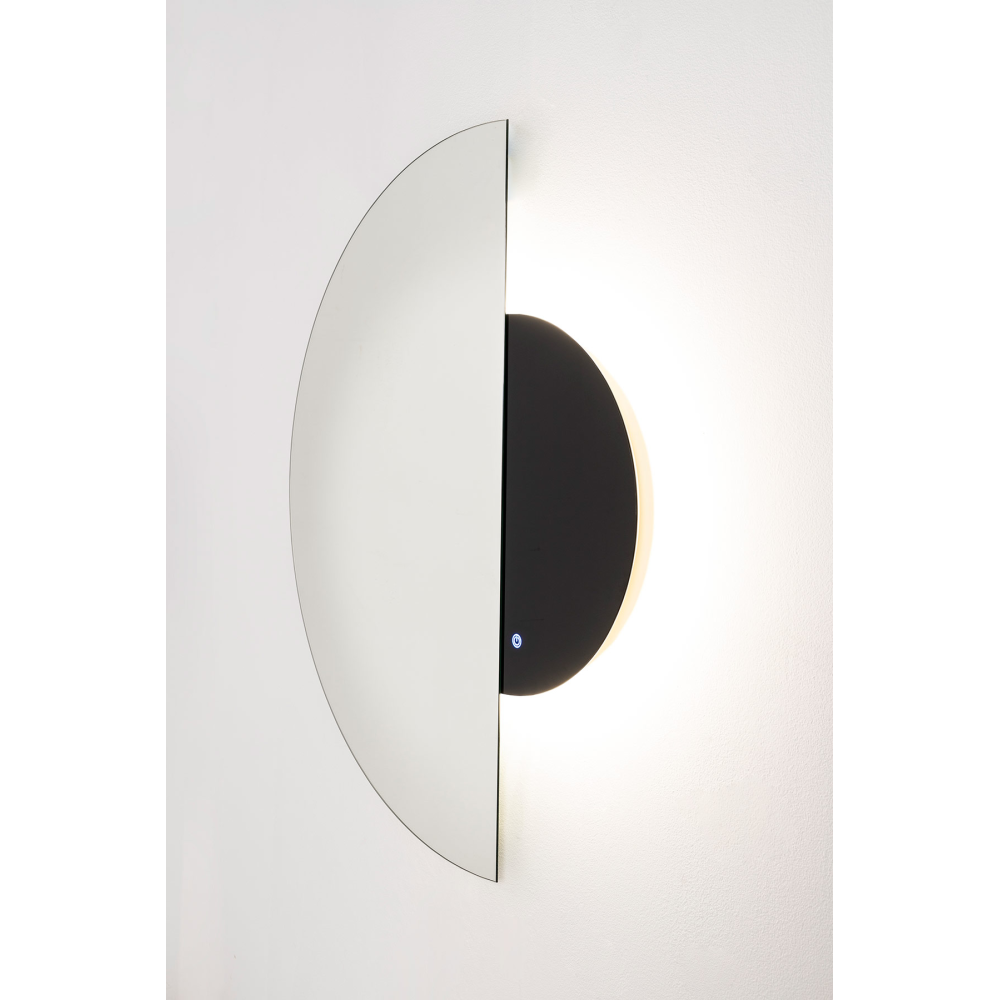 ESPEJO 1/2 LUNA CON SENSOR DE LUZ LED. 120*80 CM (SE PUEDE COLGAR EN HORIZONTAL)