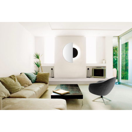 ESPEJO 1/2 LUNA CON SENSOR DE LUZ LED. 120*80 CM (SE PUEDE COLGAR EN HORIZONTAL)