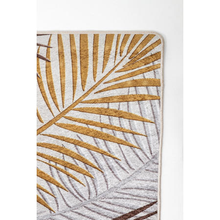 ALFOMBRA HOJAS COLORES. 130*190 CM