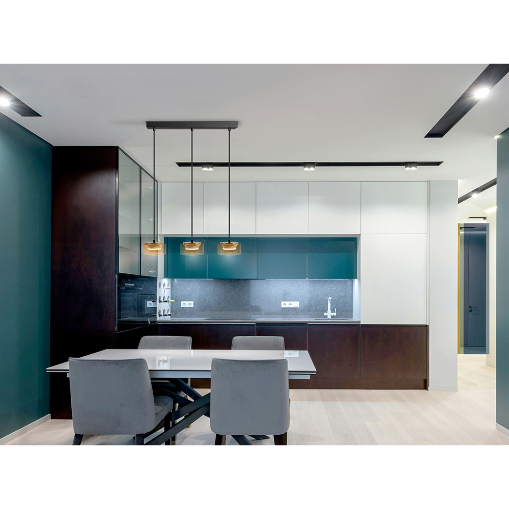 I3-OLAIA- LAMPARA 3L NEGRO-AMBAR