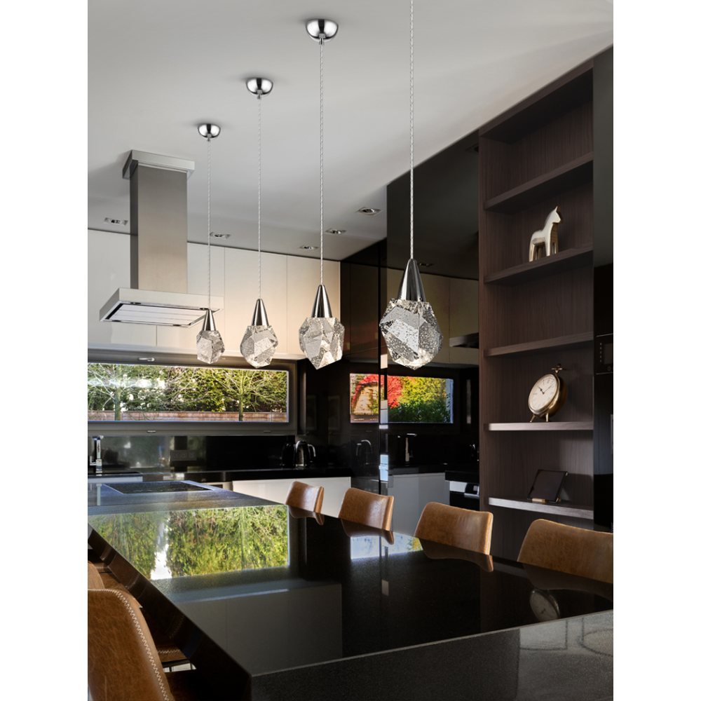 LAMPARA 1L?AQUARIA? CROMO