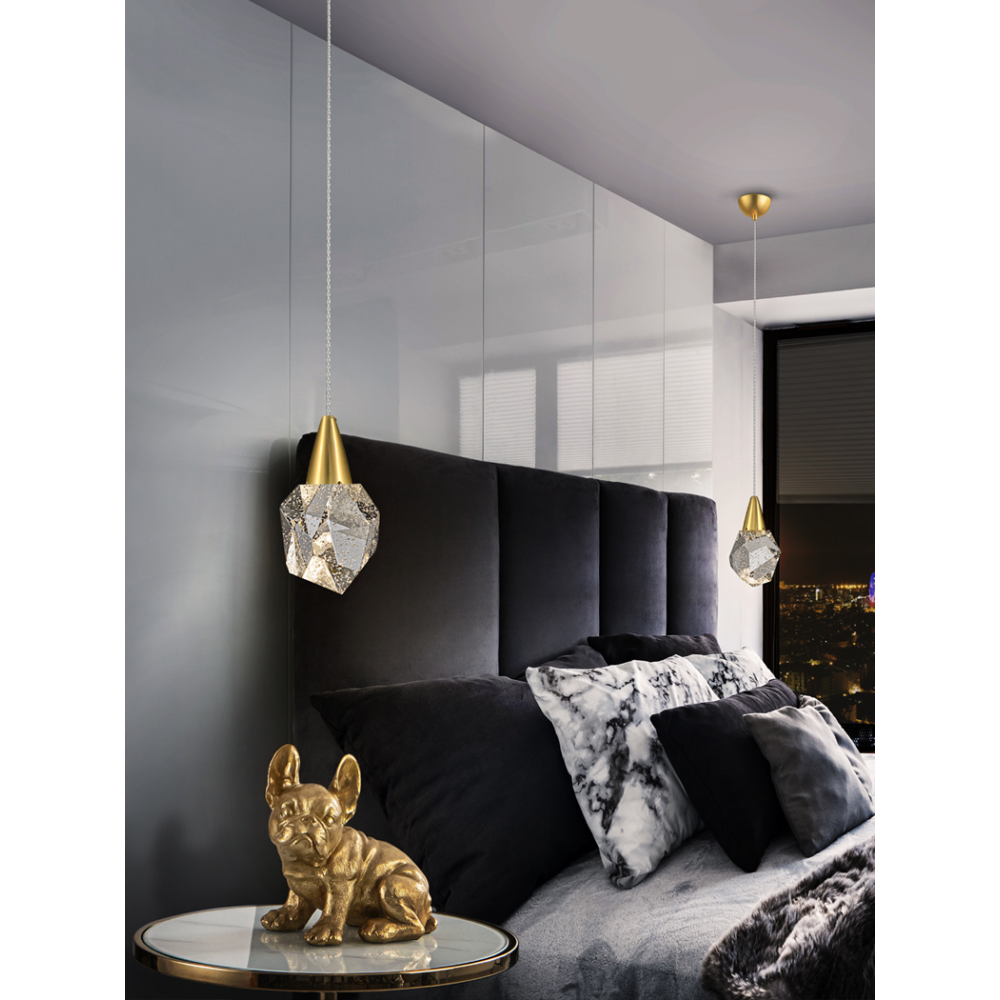 LAMPARA 1L?AQUARIA?ORO MATE