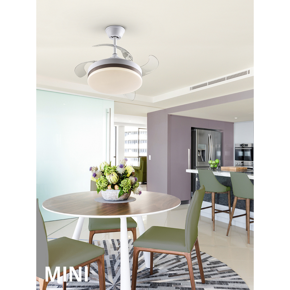 VENTO MINI-VENTILADOR BLANCO D40/90 DIM