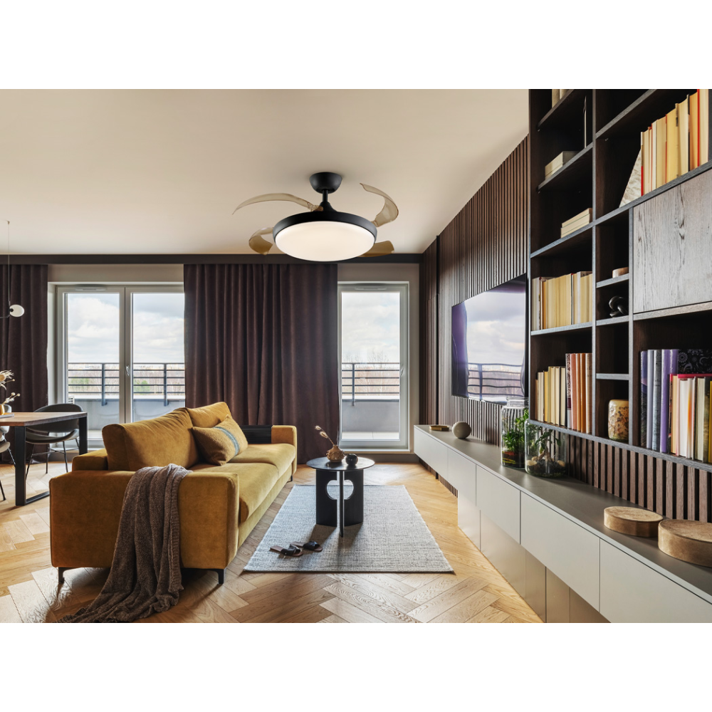 VENTURI- VENTILADOR NEGRO